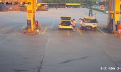 Kuşadası'nda yol verme kavgası kamerada: 3 şüpheliye adli kontrol