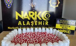 Manisa'da motosiklette 1803 sentetik hap ele geçirildi: 1 tutuklama