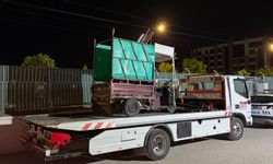 Okul inşaatından 500 bin liralık hırsızlığa 2 gözaltı