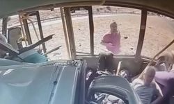 Ölümlü minibüs kazasının yeni görüntüleri ortaya çıktı