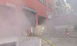 Pendik'te Sabun Fabrikasında Yangın