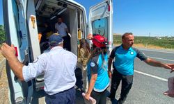 Şanlıurfa'da otomobil minibüse arkadan çarptı: 12 yaralı