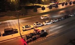 Yaya Yolunu İşgal Eden Motosikletlilere Dronlu Denetim!