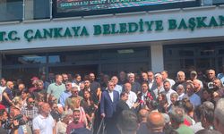 Çankaya Belediyesi Önünde Destek Bekleyişi!
