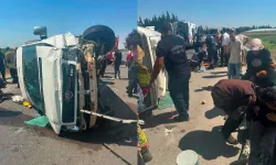 Hatay’da Tarım İşçilerini Taşıyan Minibüs Devrildi: 5 Yaralı