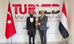 Akif Manaf'a "Yemen-Türkiye Dostluk ve Barış Ödülü"