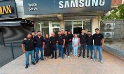 Başkan Şahin'den Samsung Yetkili Servisi'ne Ziyaret!