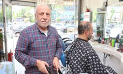 61 Yıldır Makasını Bırakmadı! Keçiörenli Berberden Gençlere Ahilik Dersi