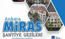 Ankara Miras Şantiye Gezileri kapsamında tarihi mirasa yolculuk