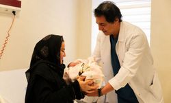 13 yıllık çocuk özlemi, özel tedaviyle son buldu