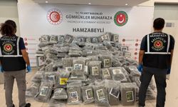 Hamzabeyli Gümrük Kapısı'nda 288 kilo esrar yakalandı