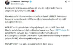 HÜRJET'ten tarihi uçuş! İlk teslimat uçağı 30 Ağustos'ta gökyüzüyle buluştu
