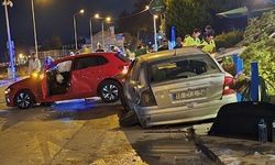 Mudanya’da iki otomobil çarpıştı: 4 yaralı