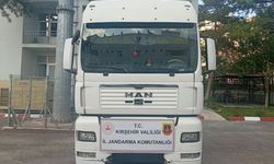 Kırşehir’de şasi numarası değiştirilmiş tır yakalandı