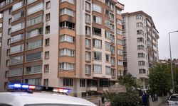 Mamak'ta apartman dairesinde yangın çıktı!