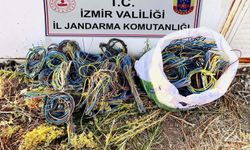 Aliağa’da kablo hırsızlığı operasyonu: 3 şüpheli tutuklandı
