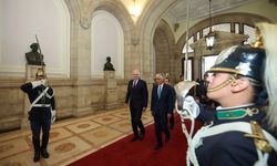 Başkan Kurtulmuş, Portekiz'de resmi törenle karşılandı