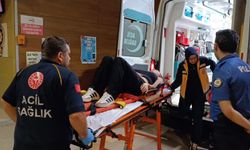 Bursa'da kamyonetle otomobil çarpıştı