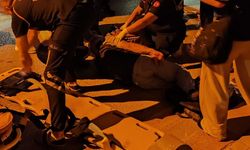 Edirne'de motosiklet yayaya çarptı