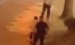 Eski nişanlısını sokak ortasında darbeden şüpheli yakalandı