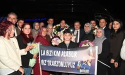 Havvanur Kethüda, Trabzon'da coşkuyla karşılandı