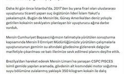 Mersin’de 350 kilo kokain operasyonu: 9 şüpheli yakalandı