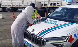 Plakasındaki harfi değiştiren sürücüye ceza!