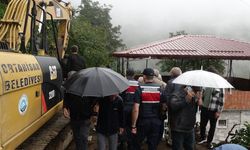 Trabzon'da heyelan, bir kişi hayatını kaybetti!