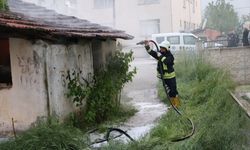 Amasya'da 80 Yaşındaki Kadının Evi Alevlere Teslim Oldu