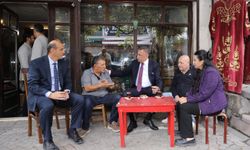 Fuat Oktay, Ulus’ta vatandaş ve esnafla buluştu