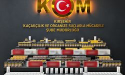 Gümrük kaçağı sigara ve cep telefonları ele geçirildi