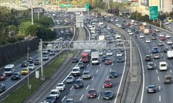 İstanbul'da sabah saatlerinde trafik yoğunluğu
