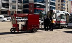 Kırıkkale'de otomobil ile elektrikli motosikletin çarpıştığı kazada 4 kişi yaralandı