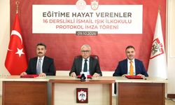 Sivas’ta yeni okul için imzalar atıldı: Maliyetin yüzde 51’i hayırseverden