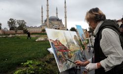 24 Balkan ressamı Selimiye Camisi’ni tuvallerine taşıdı