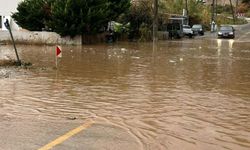 Bodrum'da sağanak!