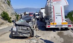 Bolu'da feci kaza; 1 ölü, 3 yaralı