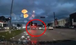 Bursa'da trafikte 2 sürücünün yol verme tartışması