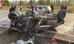 İskilip-Çorum Yolunda Kaza: 3'ü Çocuk 7 Yaralı