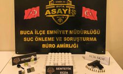 İzmir’de firari hükümlüye operasyon: Evinden uyuşturucu ve tabanca çıktı