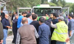 Merdivenin altında kalan inşaat ustası toprağa verildi