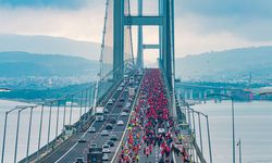 Osmangazi Köprüsü'nde Cumhuriyet Koşusu!