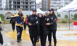Polis memurunun cenazesi, törenle Ankara'ya uğurlandı