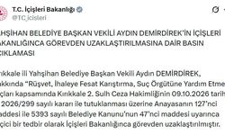 Yahşihan Belediye Başkanvekili Aydın Demirdirek görevden uzaklaştırıldı