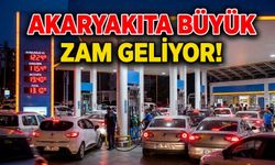 Akaryakıta büyük zam geliyor!