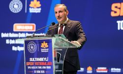 Sultanbeyli'de spor yatırımları için toplu açılış ve temel atma töreni