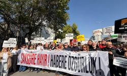 Kalemler Sokağa İndi: Ankara’da Sansüre Karşı Güçlü Yürüyüş!