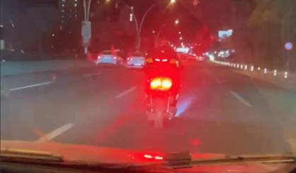 Denetimsiz motosikletli kuryeler trafikte tehlike saçıyor
