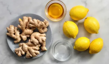 Sağlık için enerji verici doğal içerik: Ginger shot