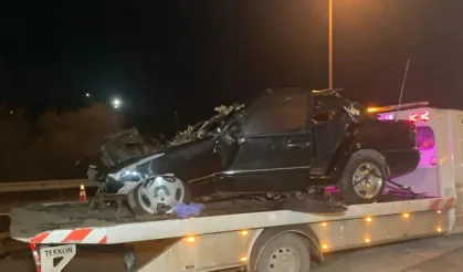 Kahramankazan'da feci kaza 